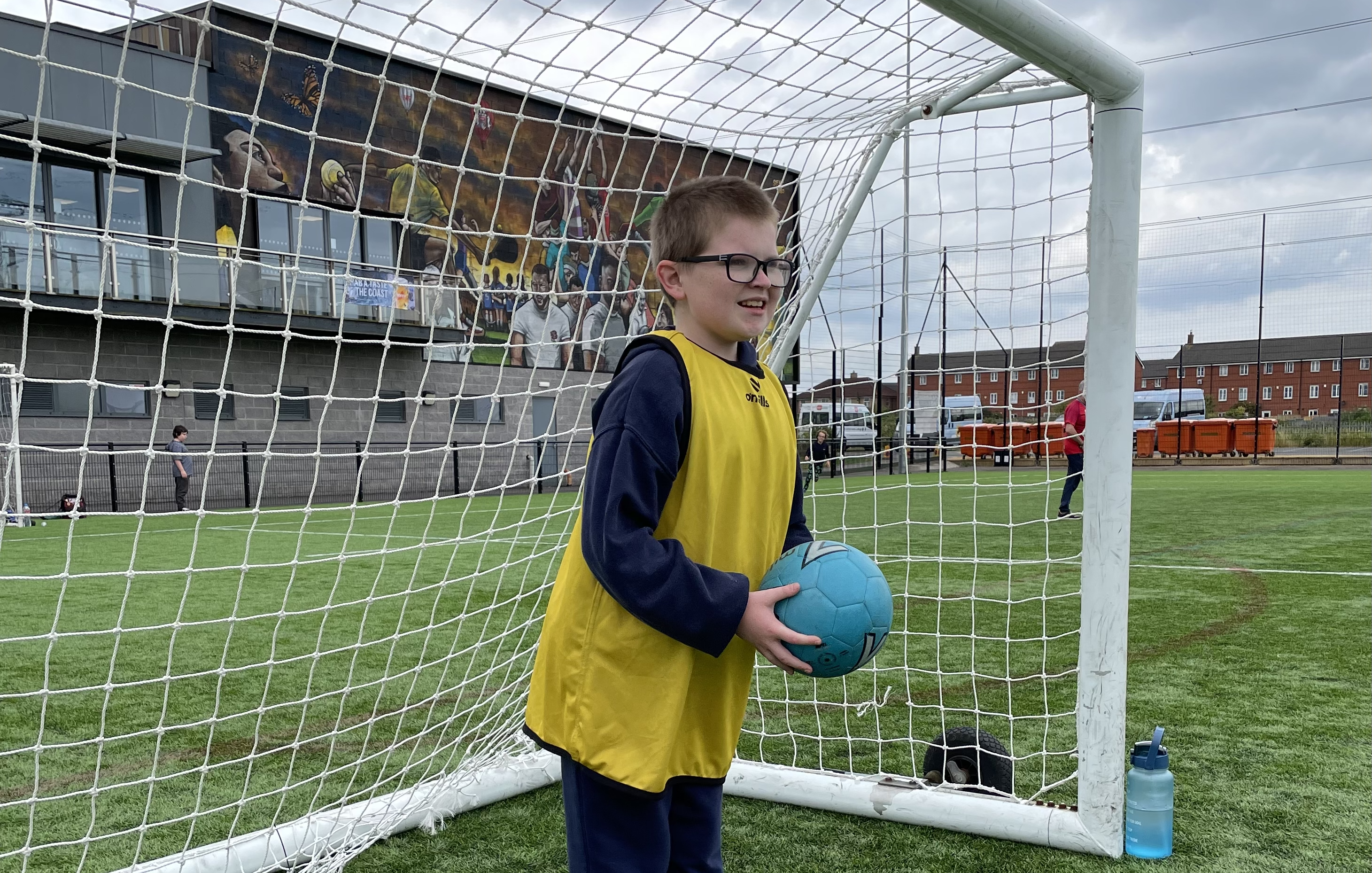 Foundation hosts Spectrum Sports Football Festival